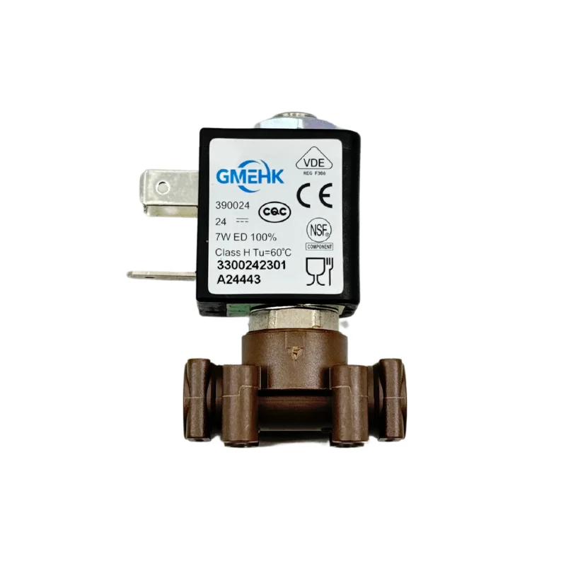 Detalle 2 de Electroválvula Suitable for coffee machine steam two-way three-way solenoid valve Agua y vapor