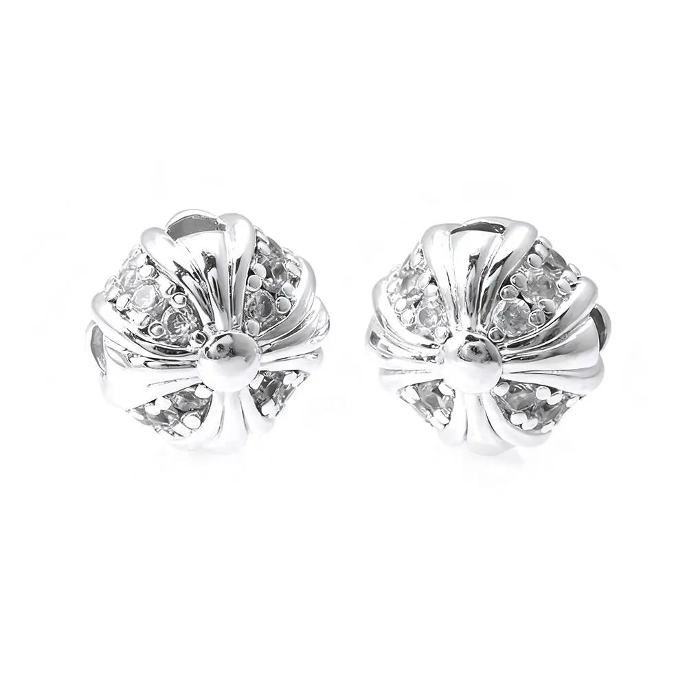 18K Goldfarben Platinfarben Messing mit Zirkon Ovale Armbänder Perlen Abstandhalterperlen Hochwertige DIY Schmuckzubehör – Detail 10