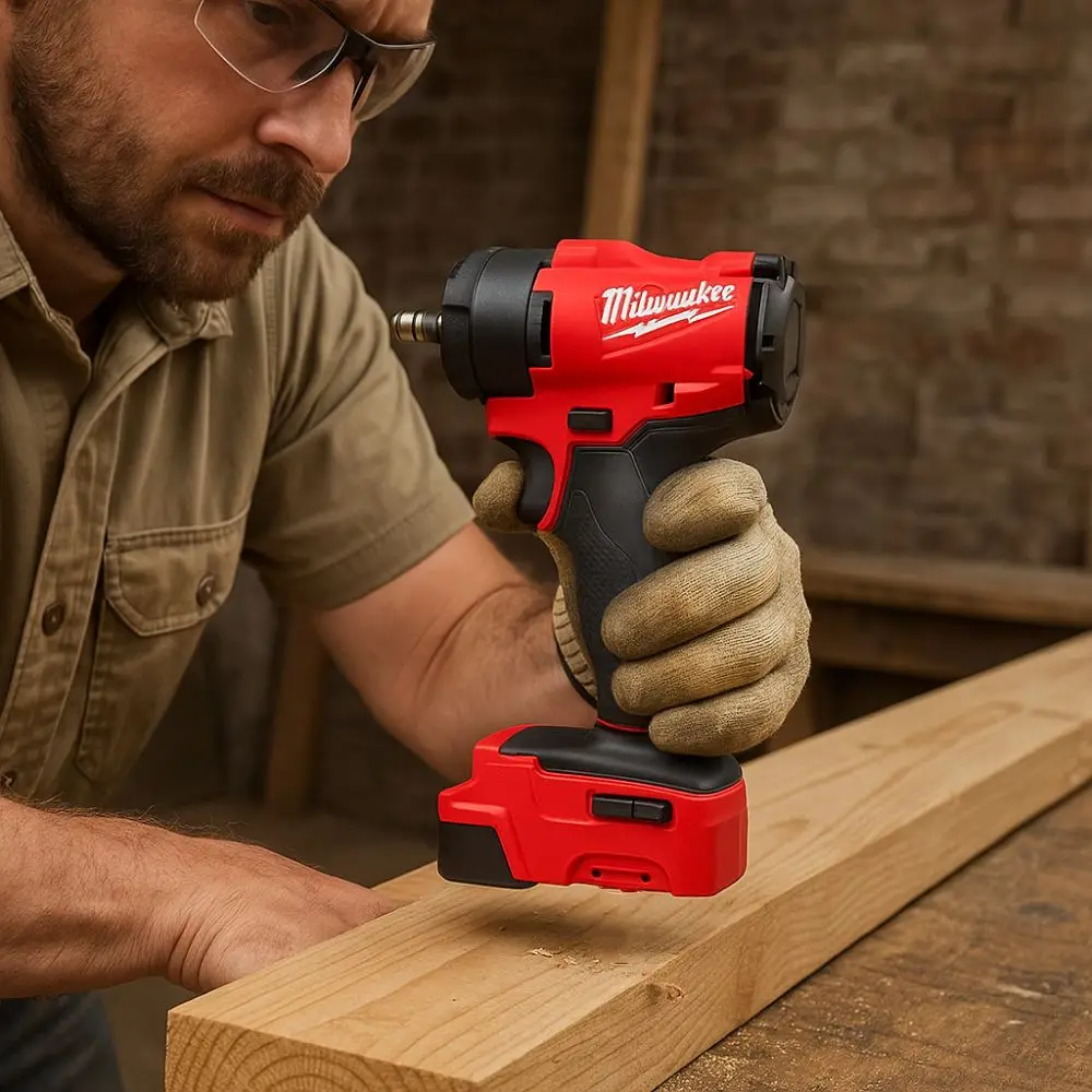 

21V Brushless Impact Driver 4 Gears High Torque Cordless Impact Wrench High Efficiency Multifunctional Electric Screwdriver