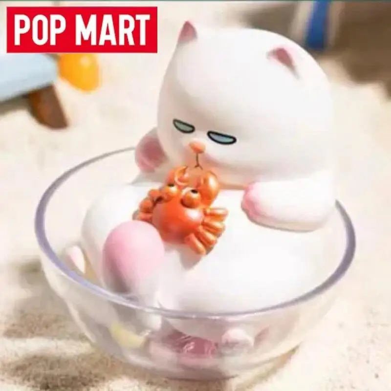 

POP MART Vivicat Lazy Friends Series слепая коробка Guess Bag Mystery Box игрушки куклы милые аниме фигурки настольные украшения коллекция