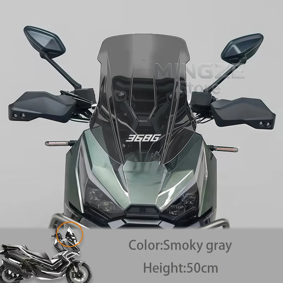 Motorcycle windshield windshield wind deflector protective cover For ZONTES 368G 368 G 368-G Windshield modification accessories image 3