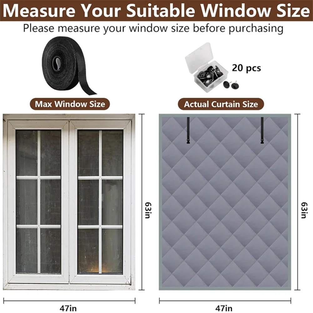 

Winter Insulation Window Covers Winter Insulation For Window Cover Oxford Cloth Anti Freezing Insulation Blanket Weatherproof
