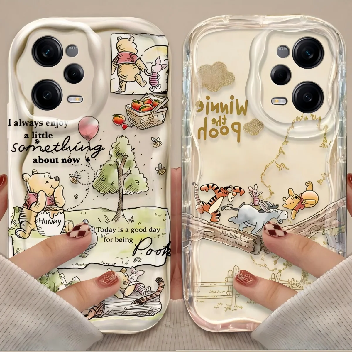 Winnies the Poohs Phone Case For Samsung Galaxy A17 M16 A56 A36 A26 A16 A06 A35 A55 A25 A05s A15 A54 A34 A24 A14 A73 A53 4G 5G