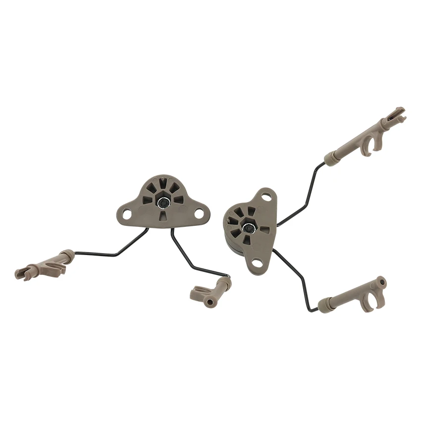 TS TAC-SKY Adapter for COMTC III II Helmet Headset Rail Mount, Compatible with ARC Rails/MLOK Rails/WENDY