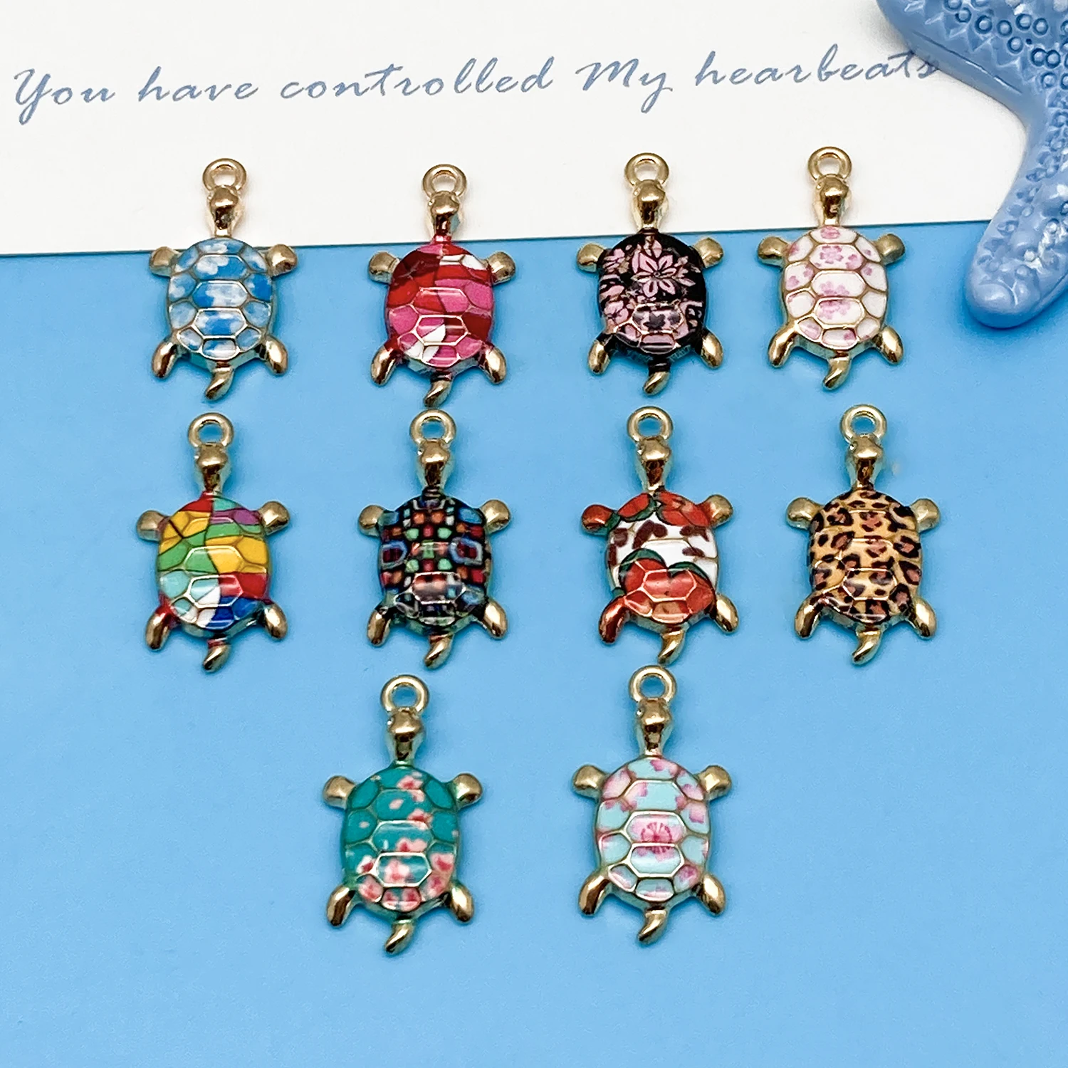 

Смешайте 10 шт., серия черепах из цинкового сплава, изготовление ювелирных изделий своими руками, модные аксессуары «Снова в школу», Хэллоуин, Рождество