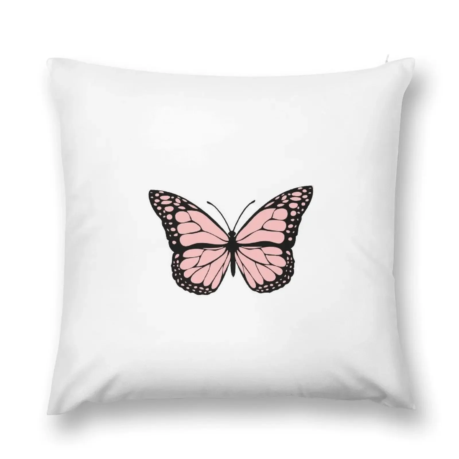 

light pink butterfly Throw Pillow Pillow Decor pillow pillowcase christmas decorations 2025