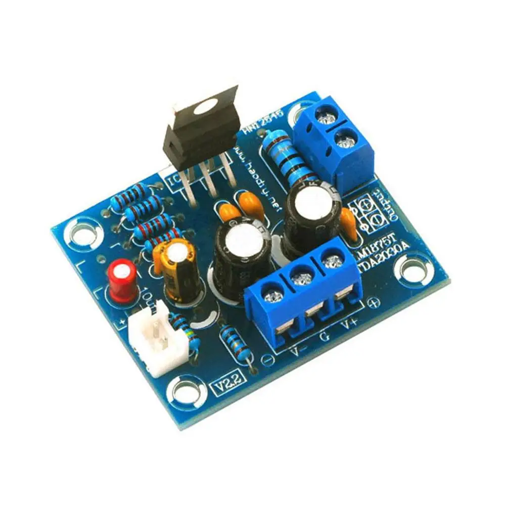 Mono Amplifier Board LM1875T Mono Enthusiast Power Amplifier Making Board DIY Pcb Amplifier Power Kit Speaker G3R7