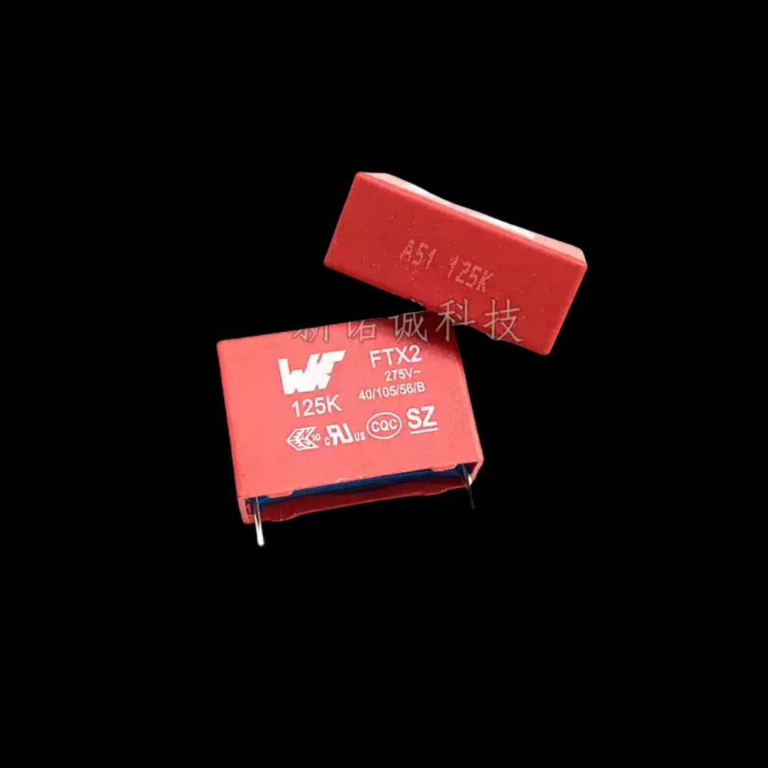 

10PCS/ FTX 2 275VAC 125 1.2UF 275V 1U2 safety gauge correction film capacitor foot distance 27.5