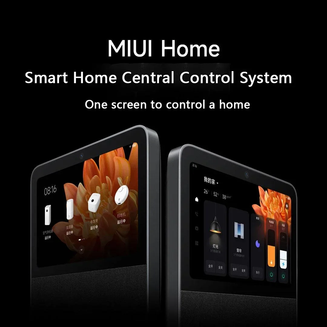 Xiaomi Smart Home Screen Pro 8 7500mAh 8 Inches Collocation MIUI Home Mesh Gateway Bluetooth 5.0 Smart Central Control System CN