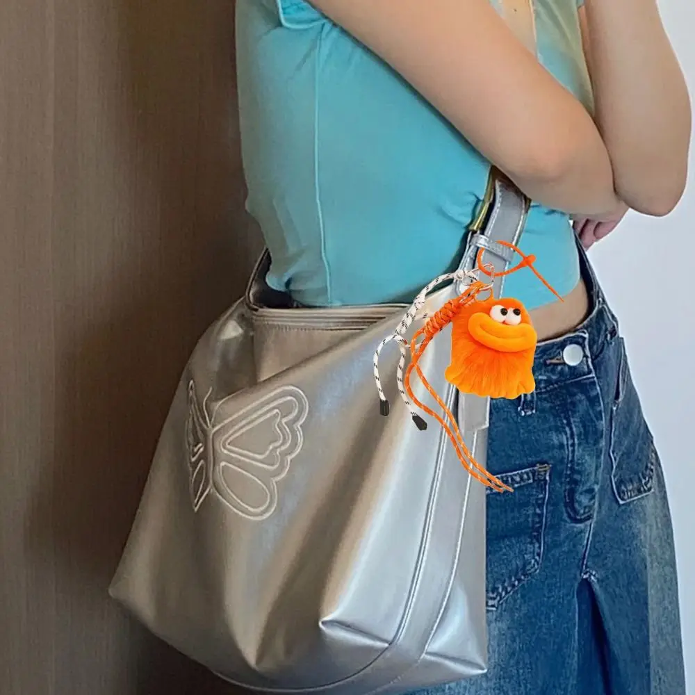 PP القطن القطيفة السجق الفم دمية المفاتيح رقيق جمع محشوة قوالب دمية كيرينغ حبل مضفر شنقا الديكور