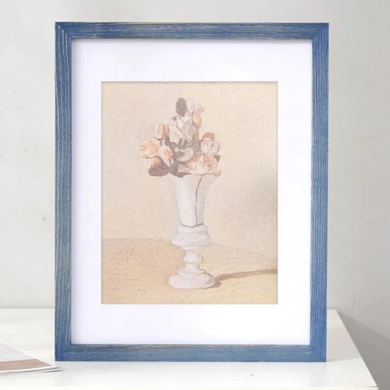 

New Vintage Picture Frames,Old Style Solid Wood Photo Frame for Picture Wall, 6 7 8 10 Inch Picture Frame,Home Decor,Gifts,1Pcs