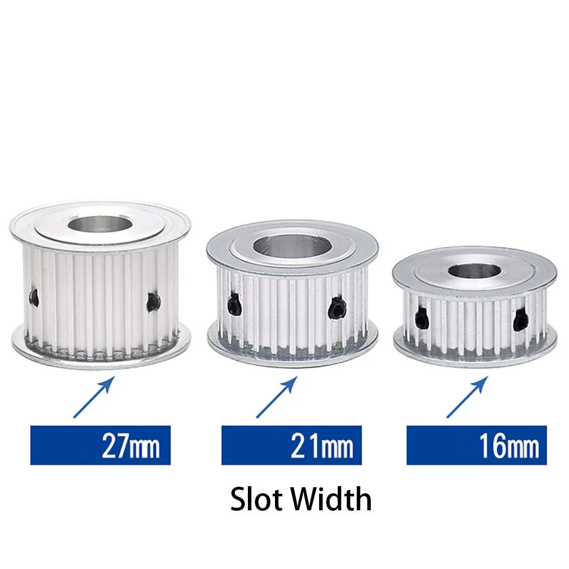 1Pcs AF Type 35 Teeth 5M Timing Belt Pulley Slot Width 16/21/27mm Bore 6-20mm For 15mm/20mm/25mm Belt CNC/Step Motor