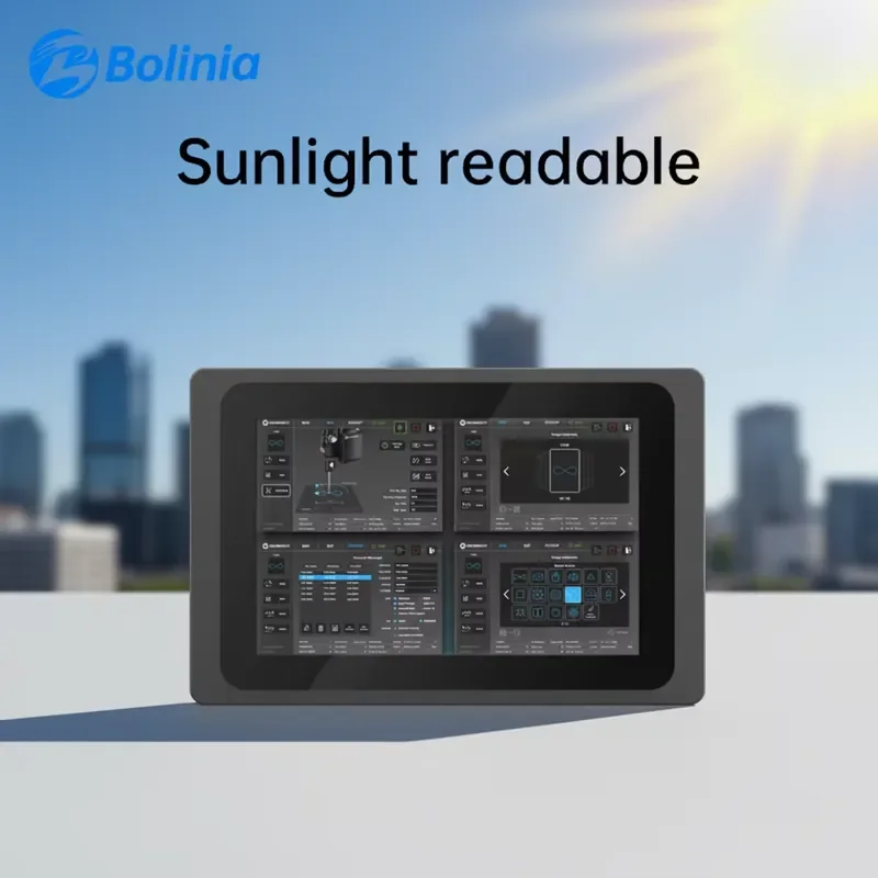 Industrial Outdoor Panel PC High Brightness Sunlight Readable Capacitive Touch Embedded 24/7 Ready Harsh Environments