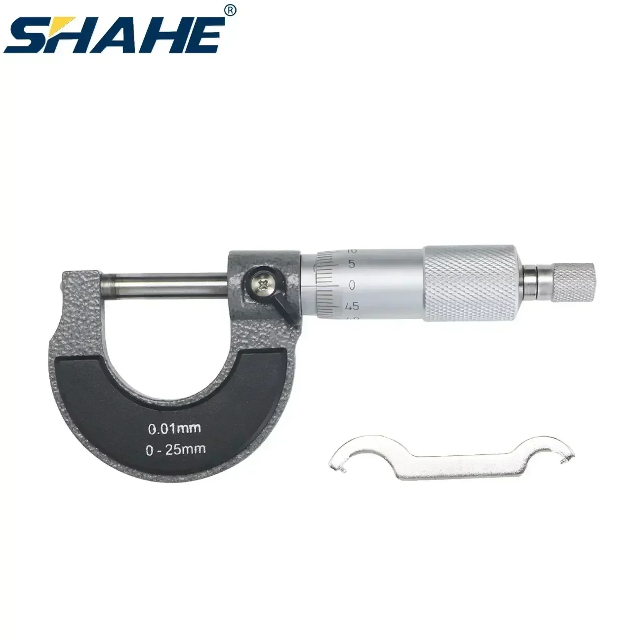 0.01mm 0-25mm Outside Micrometer Caliper Micrometer Measuring Instrument