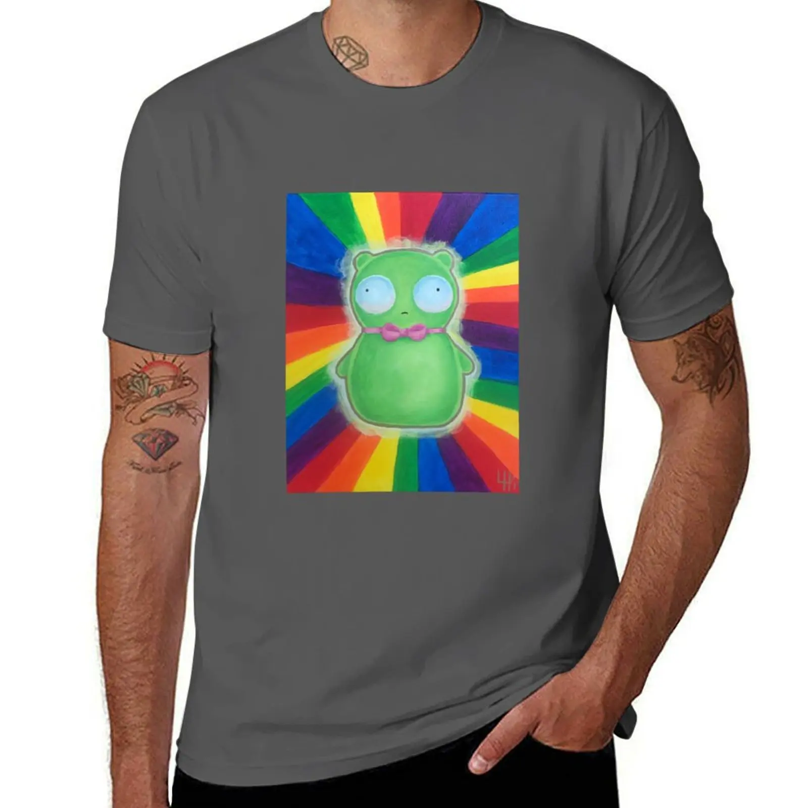 

Kuchi Kopi T-Shirt Casual Basic Street Style T-Shirt