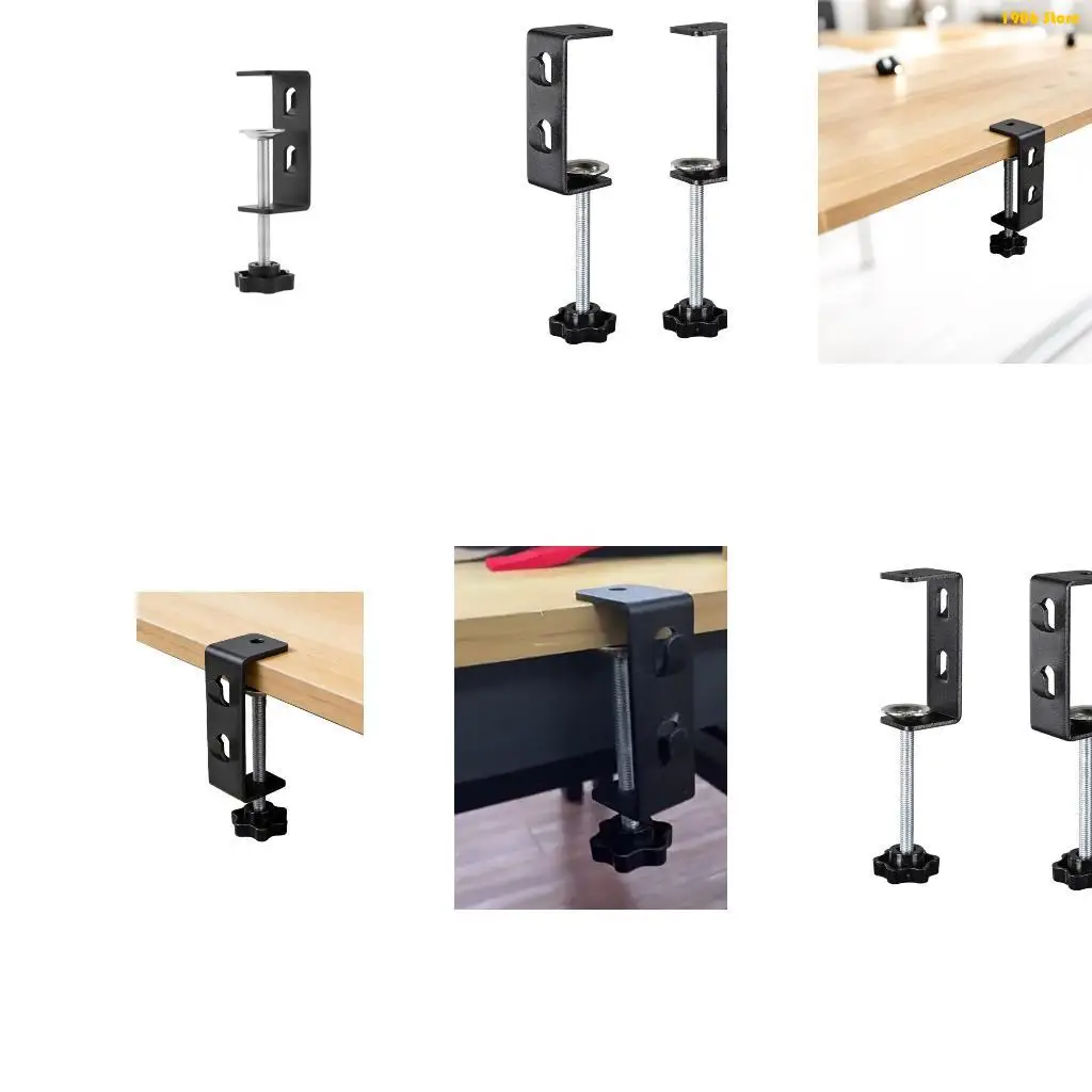 

U1JB 2 шт. деревообрабатывающий зажим C зажим железный настольный зажим зажим подставка C регулировка формы