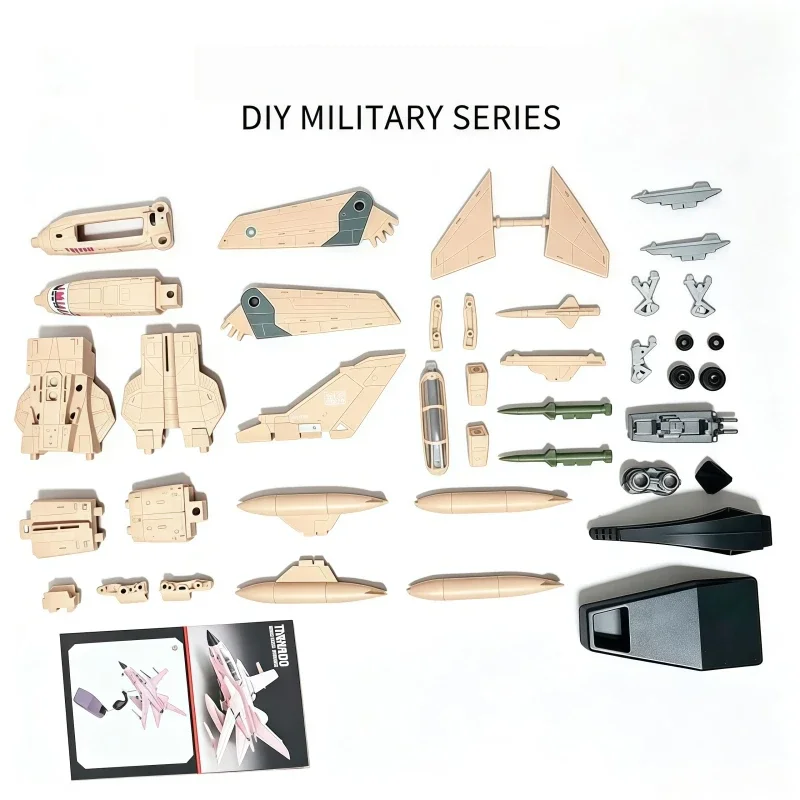 1/72 Kreative Militärserie Panavia Tornado Kampfjet-Bausteine, Flugzeugmodell, DIY-Bausteine, Spielzeug für Luftfahrtfans, Geschenke – Detail 8