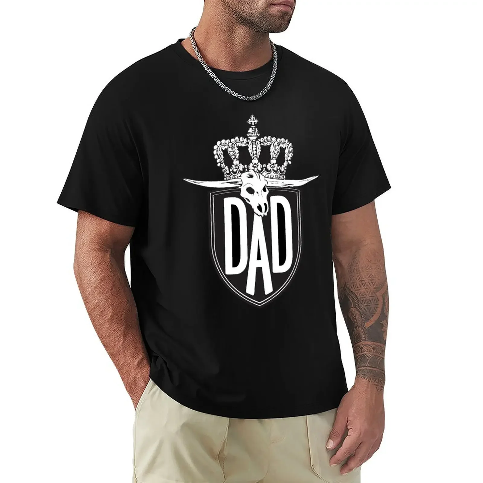 tulong D.A.D. Rock band percoyo Fitted Scoop T-Shirt tops cotton graphic tees shirts men