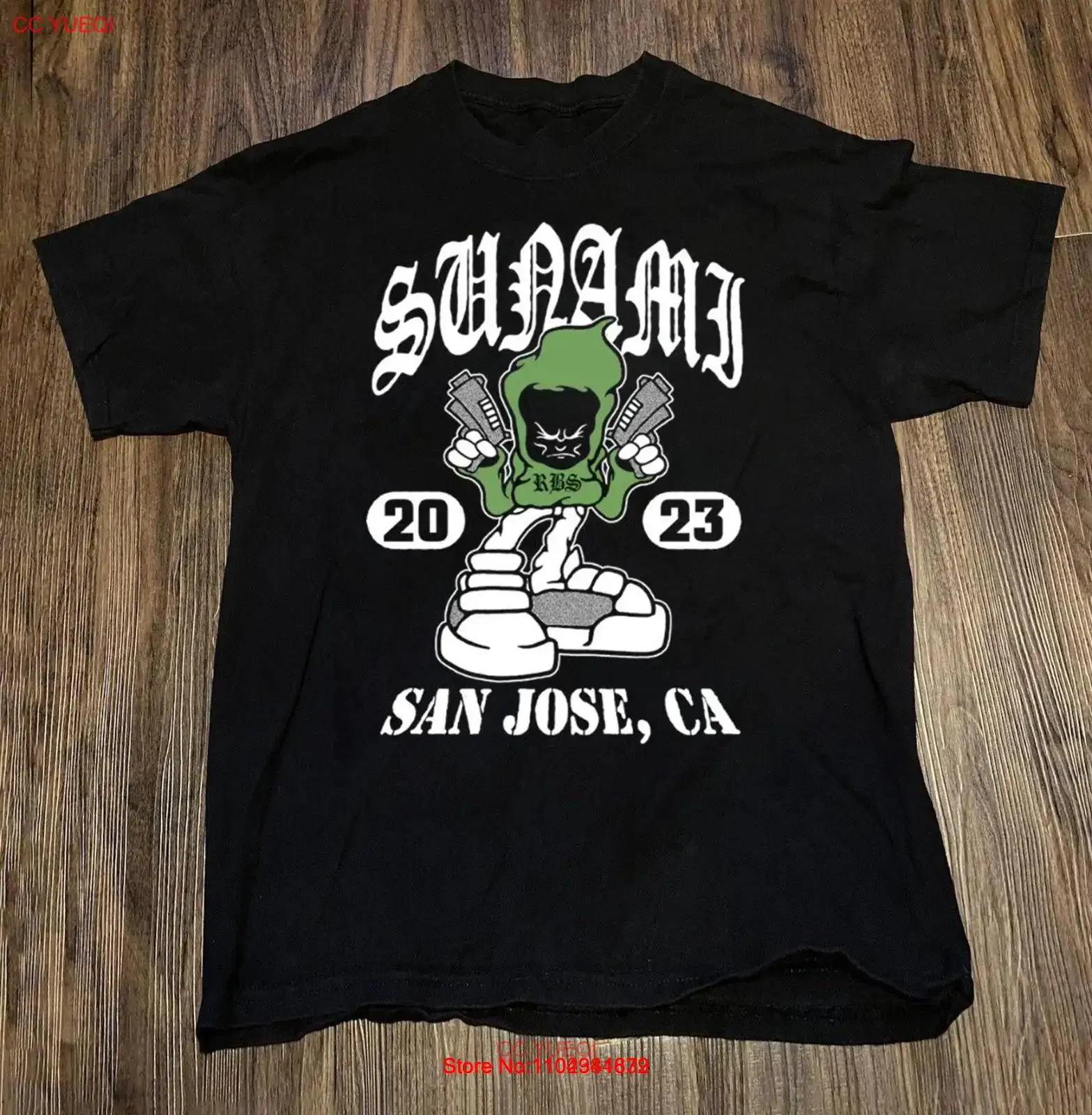 Sunami Band SAN JOSE Concert Poster Unisex T-Shirt Cotton Adult All Size AL253