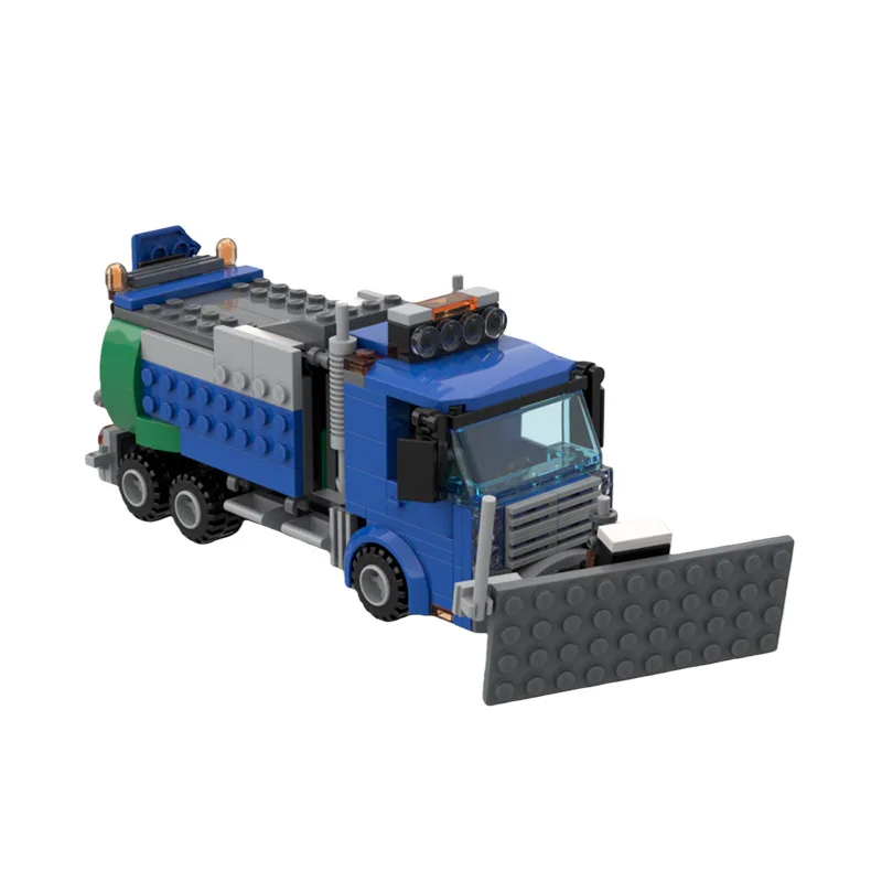 

MOC building toy snow shovel set model - 257 pieces - creative display item - holiday gift - for boy's birthday