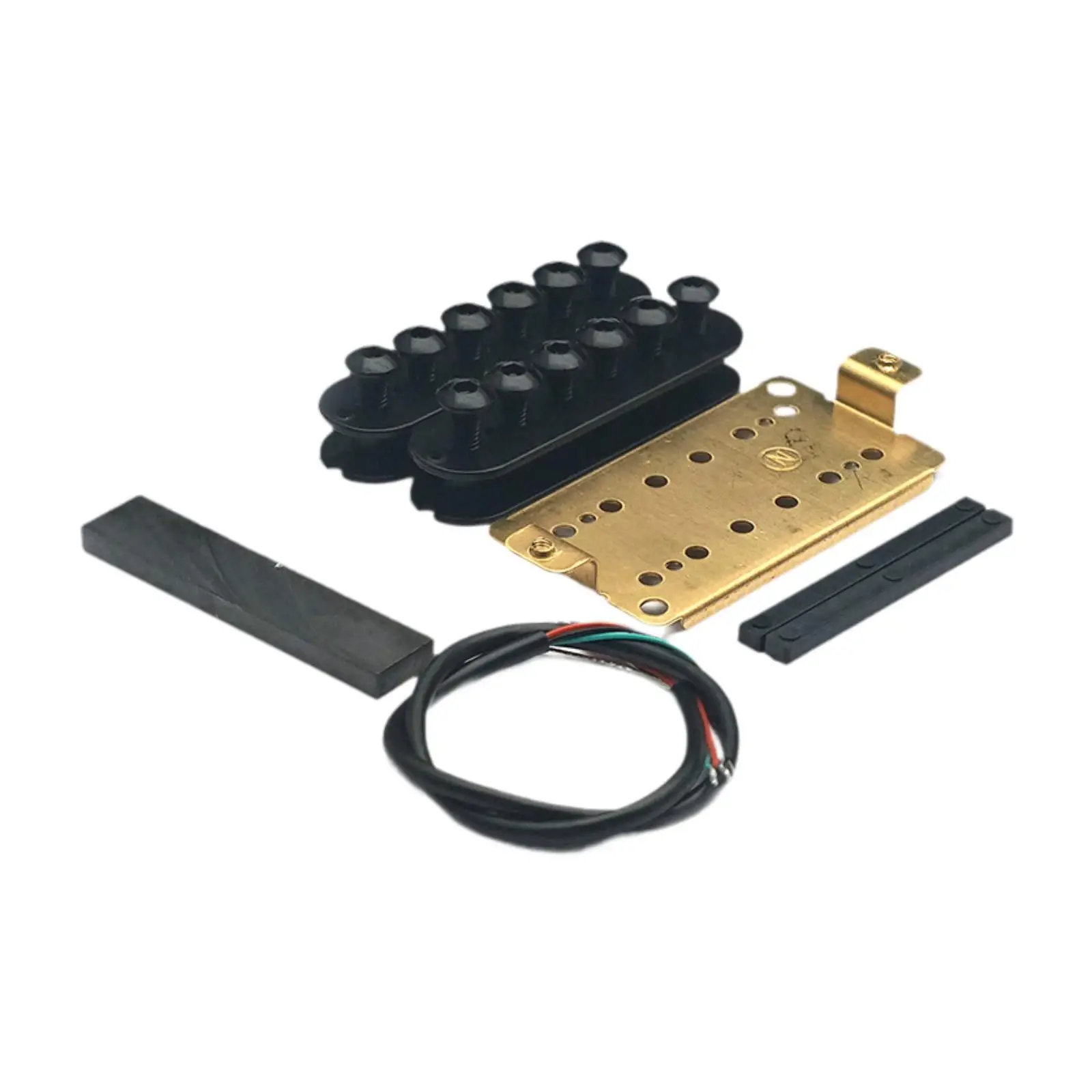 

DIY Guitar Pickup Kit, Guitar Accessories, Double Coil Pickup, Easy Installation Lightweight, Electric Guitar