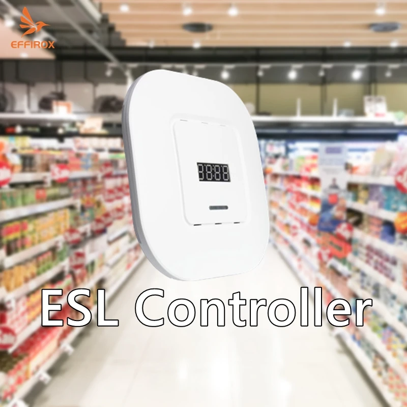 وحدة تحكم بملصقات الرف الإلكترونية، محطة قاعدة لعلامة الأسعار الرقمية، بوابة ESL AP من علامات ESL
