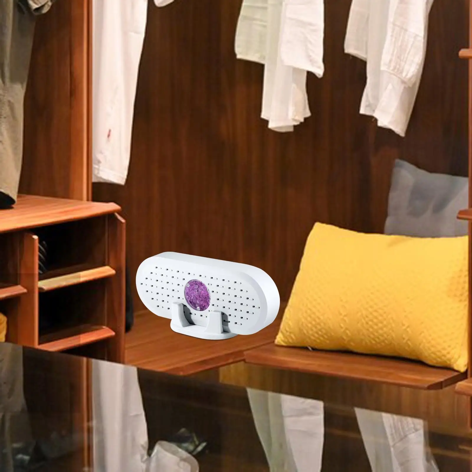 Mini sécheur d'air portable pour bureau, désaquarelle, arrêt automatique, silencieux, absorbeur d'humidité, Cisco, sous-sol, chambre, 1L