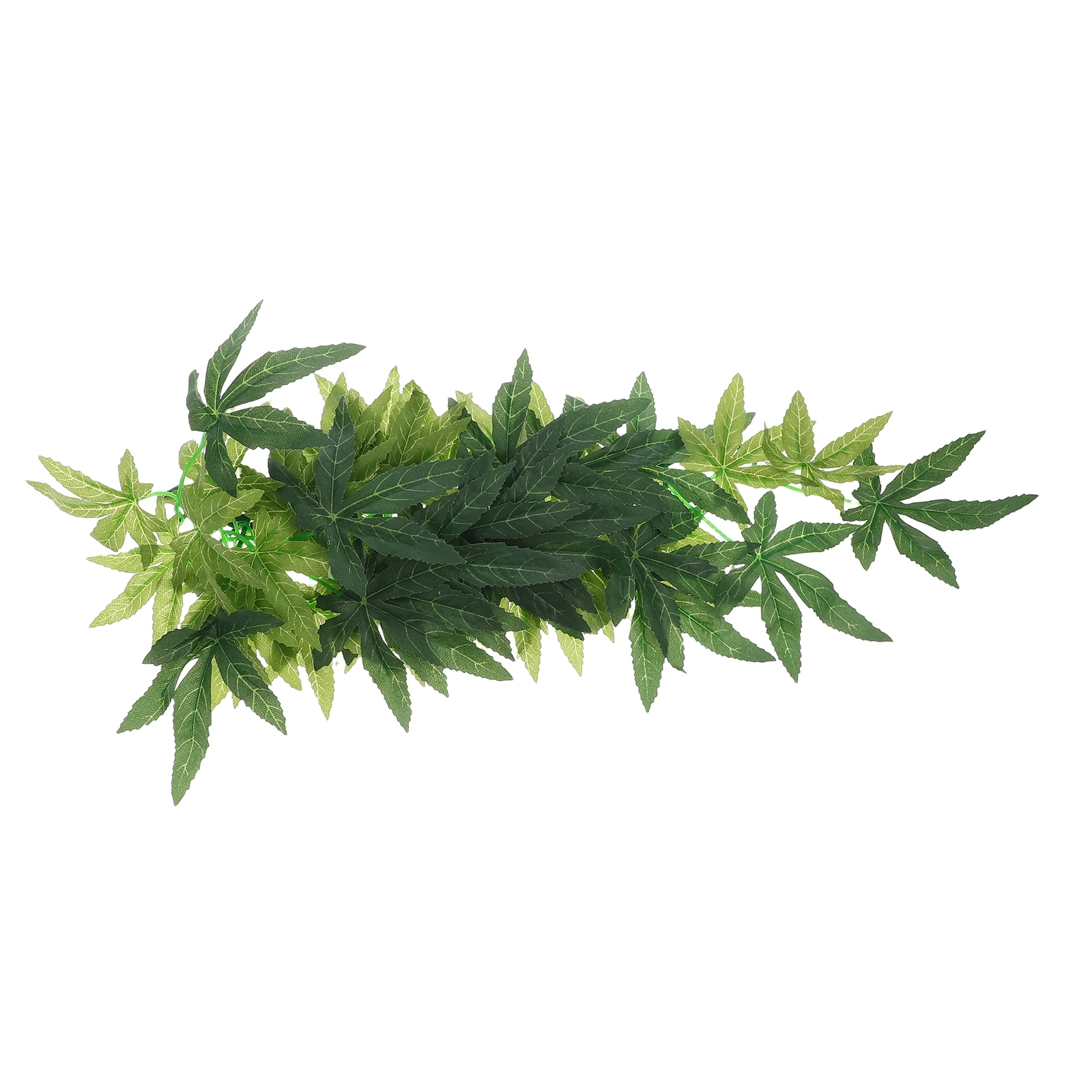 

Simulated Rattan Decoration Plants Lifelike Artificial Terrarium Reptile Frog ABS Portable Home Office Decor