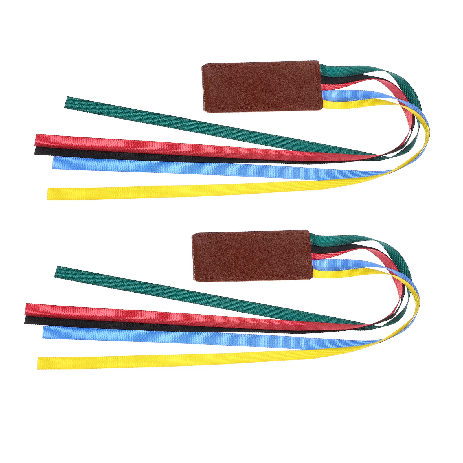 2Pcs Ribbon Bookmarks Wear-Resistant Multi-Function Book Markers Household Bible Page Markers Portable Book Decoration