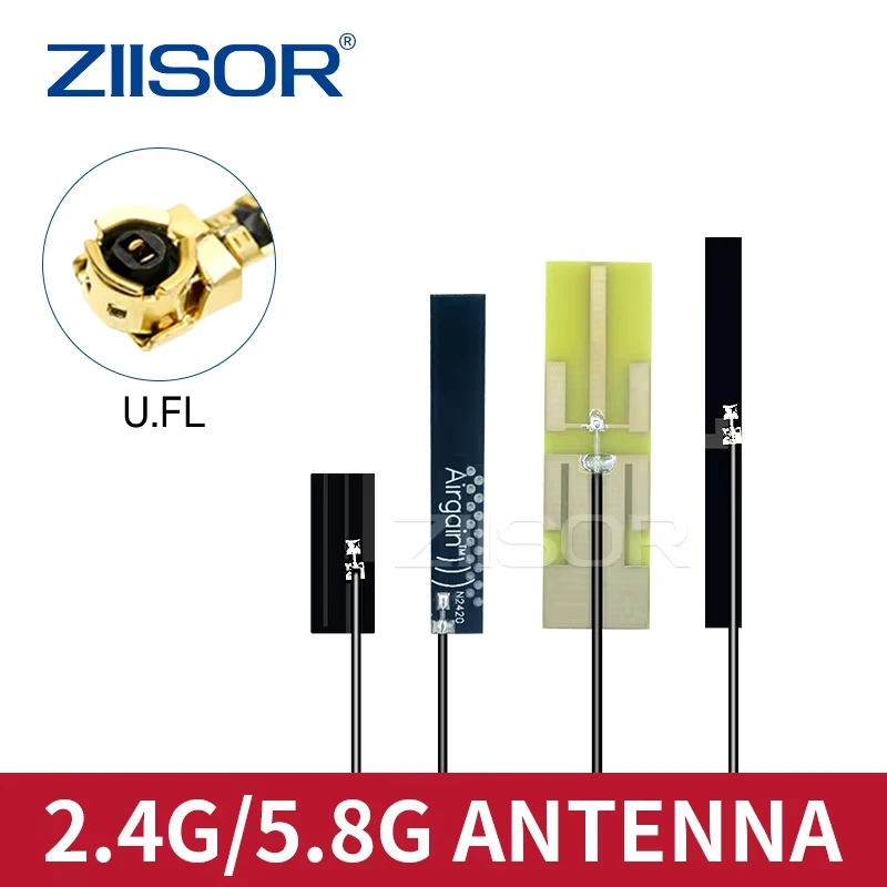 

5 шт. 2,4 ГГц Wi-Fi антенна UFL 2,4 ГГц встроенные антенны для маршрутизатора Aircard антенна 5,8 ГГц для интернет-сигнала IPX 5G антенна