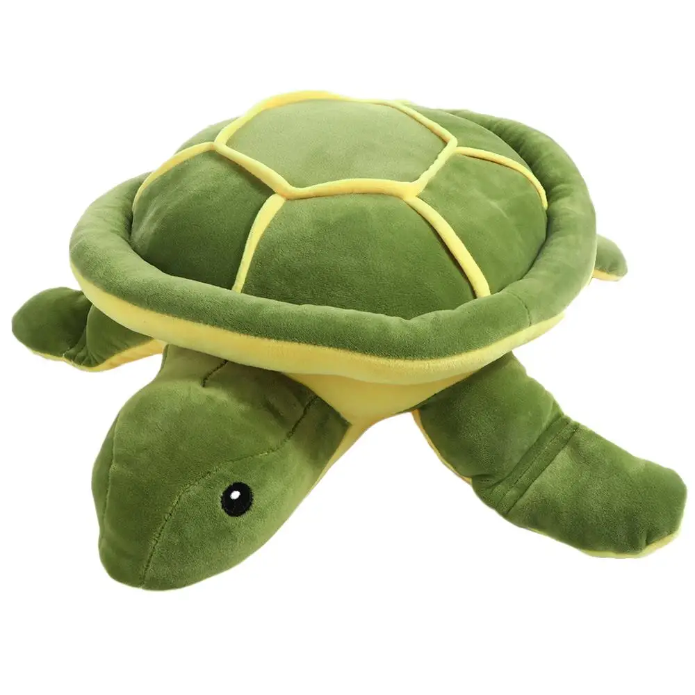 Tortue de mer en peluche douce pour la décoration intérieure, oreiller, jouet, beurre, animal, parent-enfant, tortue, animaux