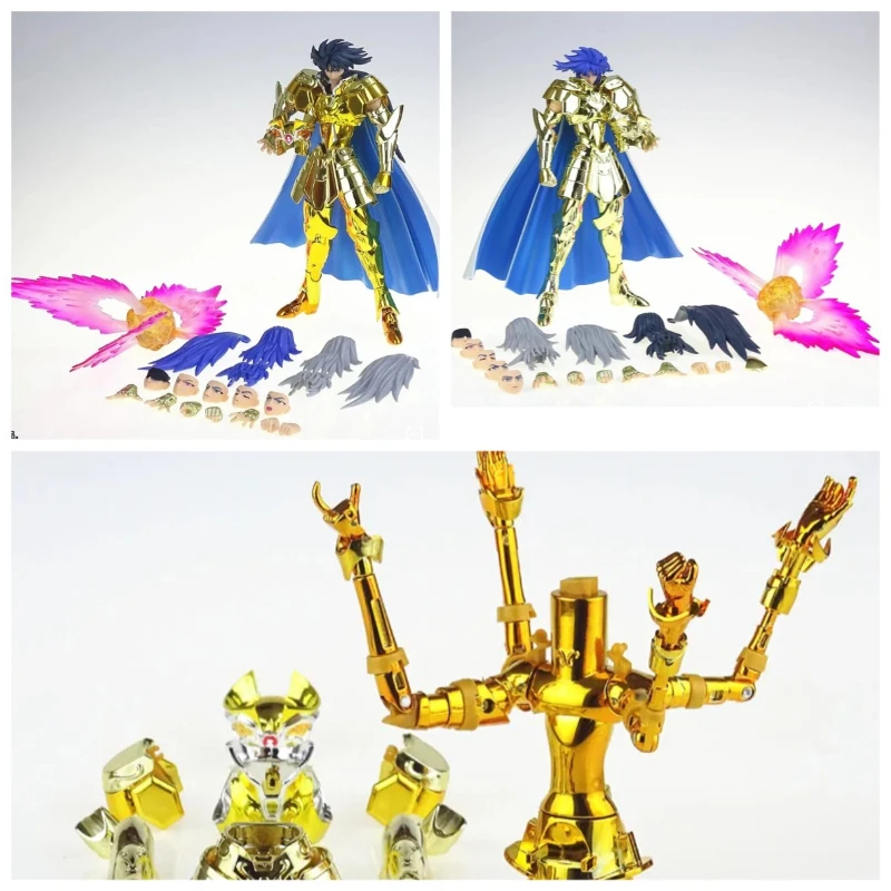 

CS Model Saint Seiya Myth Cloth EX Gemini Saga With Galaxian Explosion Gold/24K/OCE Knights of the Zodiac Action Figure In Stock