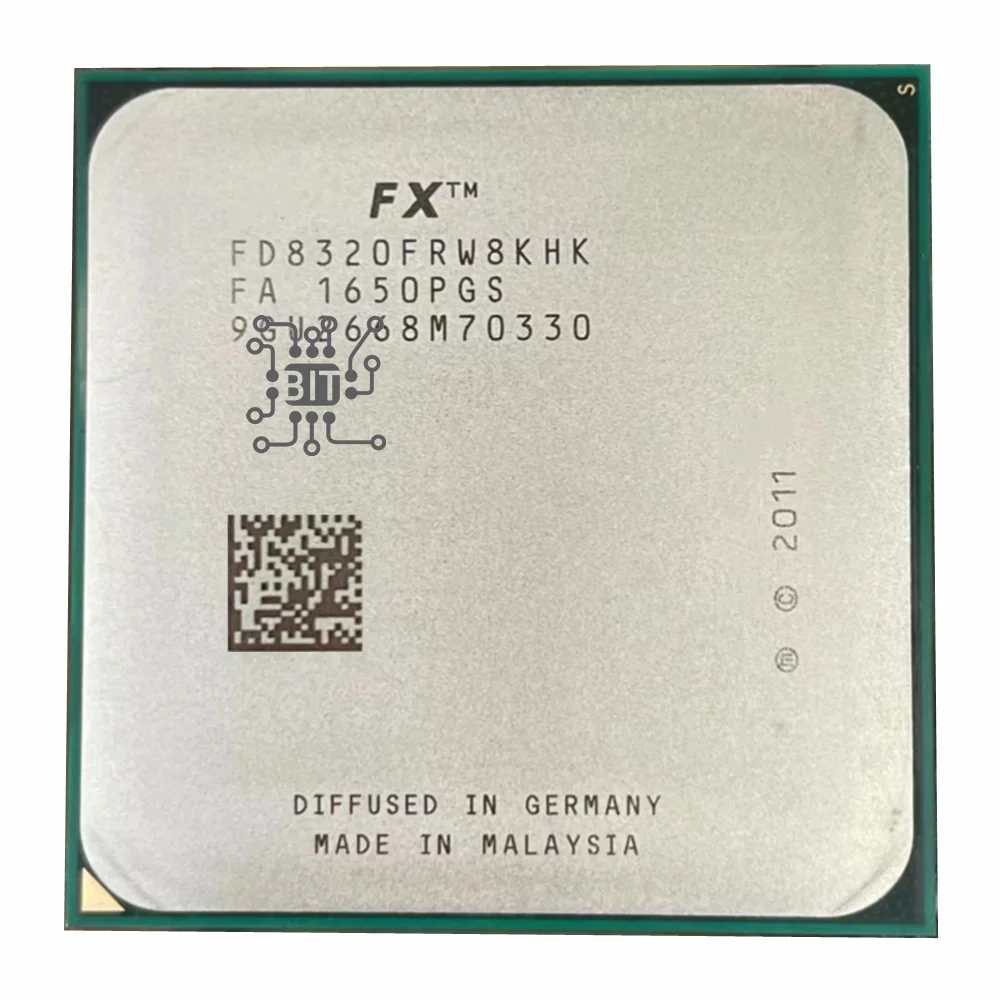 Fx-series-procesador de ocho núcleos de CPU, FX-8320 FX 8320 FX8320 3,5 GHz, FD8320FRW8KHK Socket AM3 +