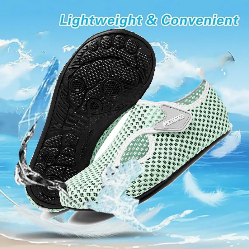 

Нейтральные уличные водные туфли с широким носком, удобные быстросохнущие пляжные носки, обувь для ходьбы босиком, мужские и женские туфли для плавания.