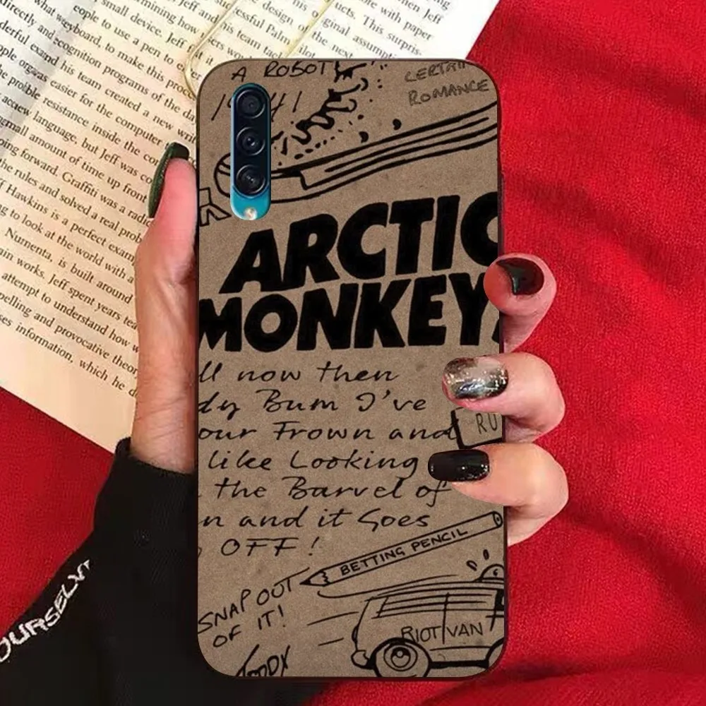 Arctic Monkeys Band Phone Case, Shell para Samsung A 10, 11, 12, 13, 20, 21, 22, 30, 31, 32, 40, 51, 52, 53, 70, 71, 72, 73, 91, 13