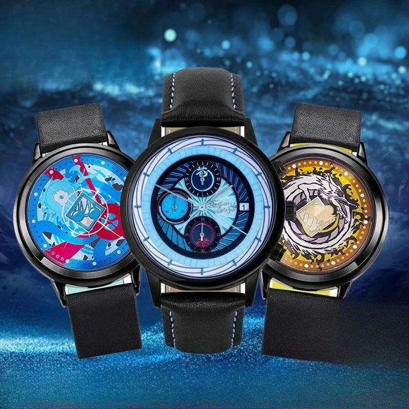 

Anime Jujutsu kaisen Geto Suguru Cosplay Watch Student Waterproof Watch LED Quartz Watch Kids Christmas Gifts