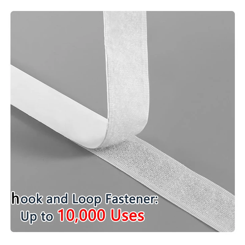 Black Window Screen, Reusable Hook & Loop Mesh, Insect-Proof & Easy to Install for Various Window Sizes