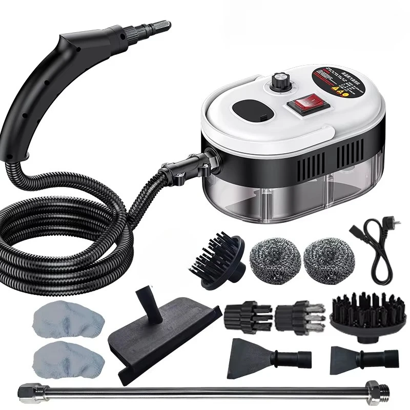 

3Bar High-Temperature High-Pressure Steam Cleaner for AC, Kitchen, Oven, Washer, Microwave, Fridge – Fast Heating, Deep Cleaning