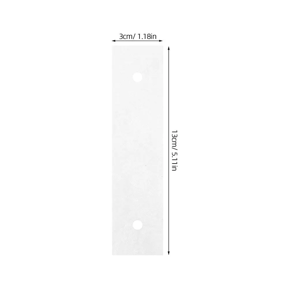 2 Bags Disposable Chin Rest Paper for Slit Lamp Optical Equipment Smooth Edges Comfortable Fit Universal Size Optometry Supplies