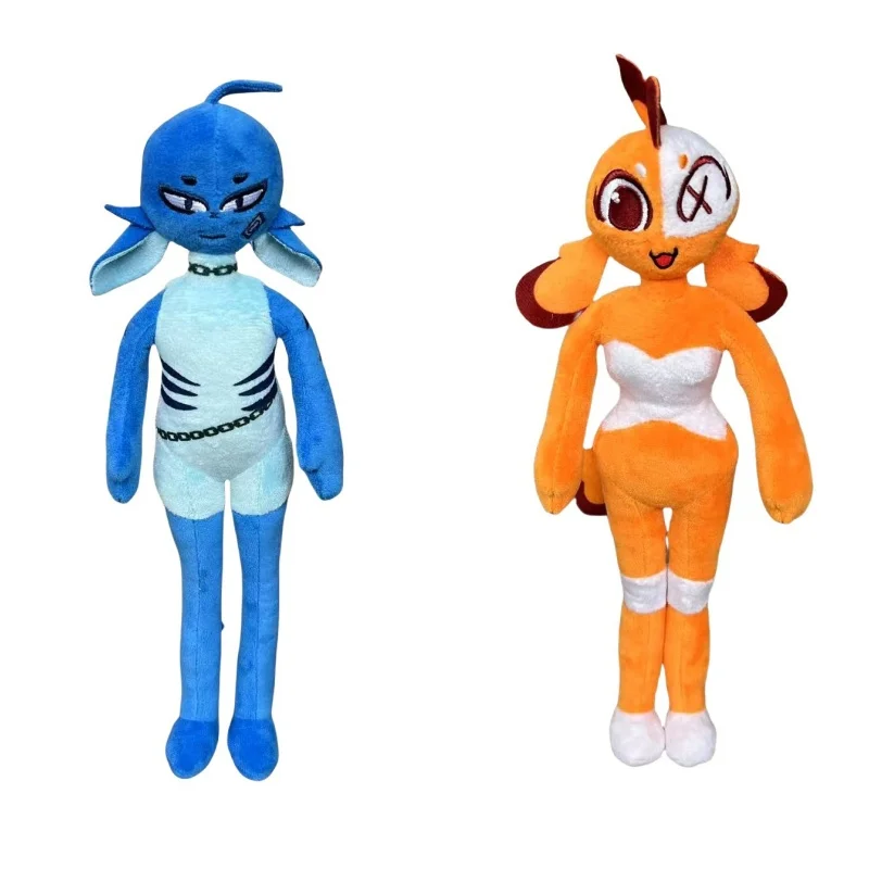 

New Ginger Clownfish Dolly Plush Toy Decoration Birthday Gift Soft Cartoon Fish Design Cartoon Stuffed Toy Collecto Favor Gift