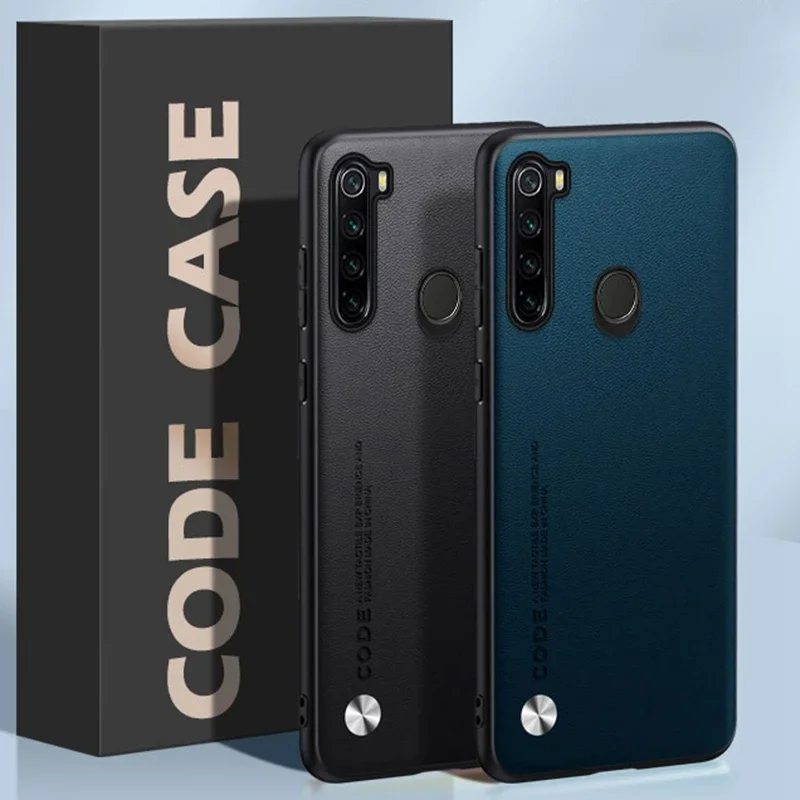 Custodia in pelle PU di lusso per Xiaomi Redmi Note 8 8 T 8 T Cover posteriore custodia protettiva in Silicone opaco per Redmi Note 8 Pro 8Pro