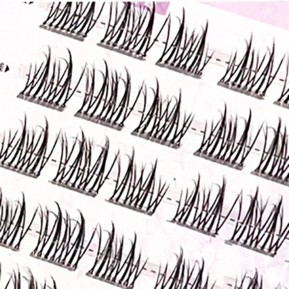 تمديد مجموعات الرموش ذاتية اللصق لتقوم بها بنفسك قابلة لإعادة الاستخدام الرموش وهمية ماكياج فردي الغراء الحرة الرموش الصناعية ماكياج أداة