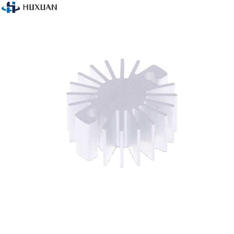 23mmX10mm LED Or Single Chip Heatsink Radiator Aluminum 1W Heat Sink Radiator For Household Lamp Radiator Replaceable