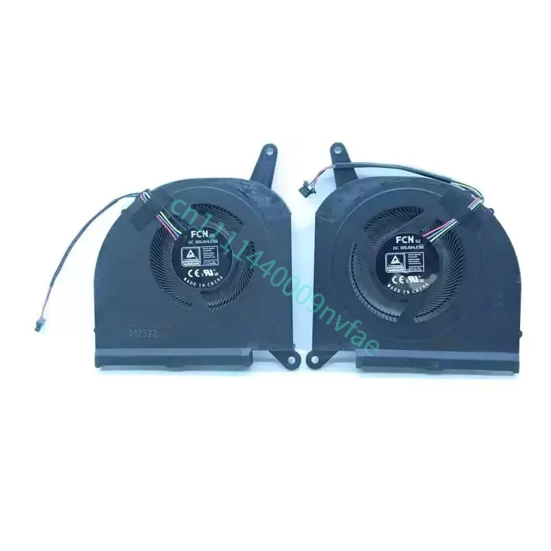 Новый вентилятор охлаждения для ноутбуков Gigabyte AERO 15G 17P 17G 2021 RX5L RP75xa RP77XB RP75XC AERO17 RP75W RP7 RX7G RX5G 12В 7мм