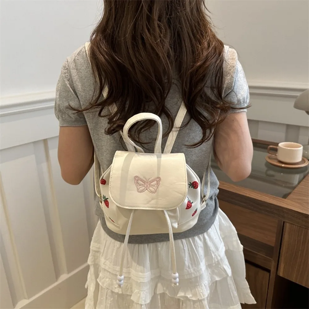 cute leather travel backpacks Womens Backpack Purse Retro Daypack Handbag This pocket is designed for small items like cell phones or anything you need quick access to Cute Female Leather Backpack Travel