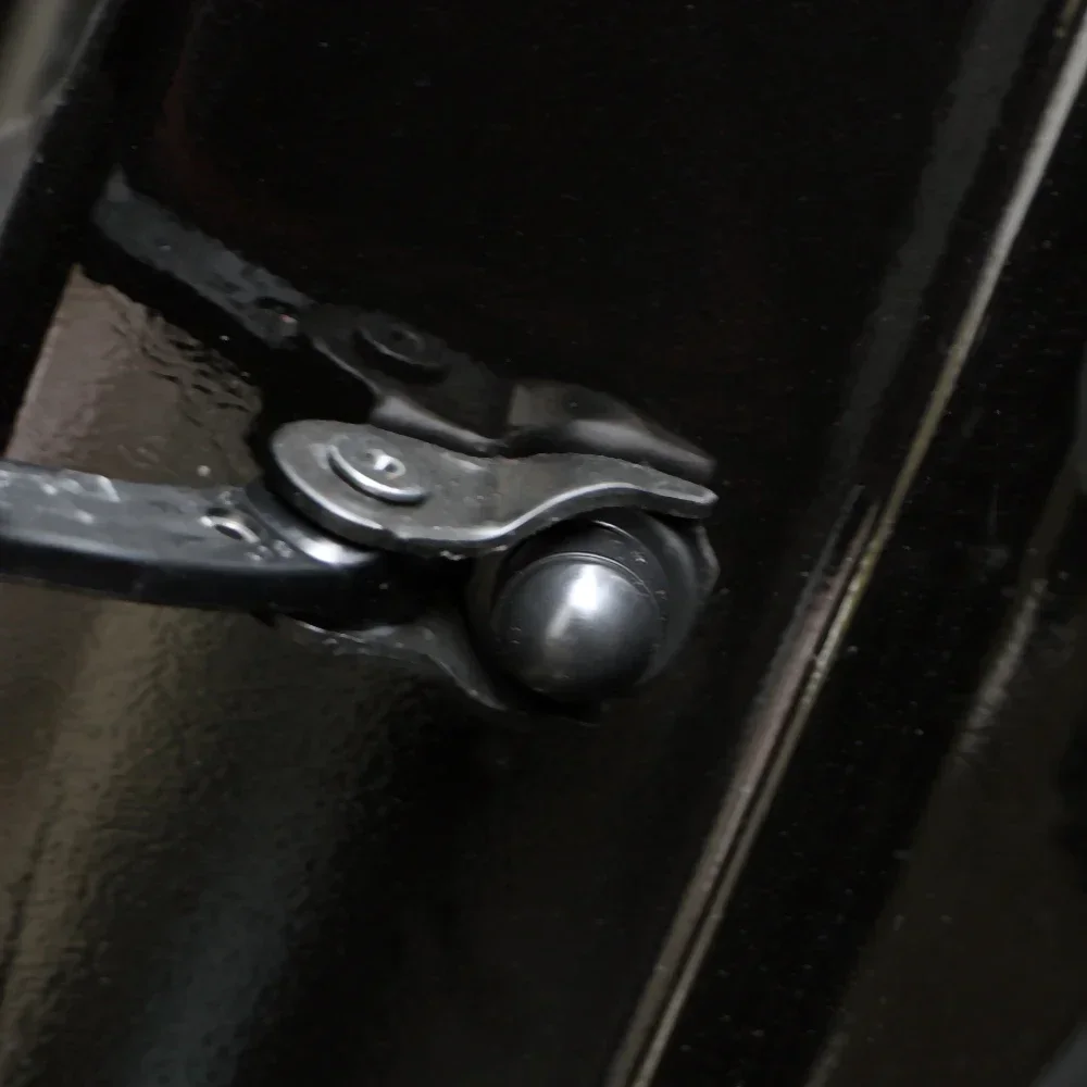 Car Door Screw Nuts Cap Universal 12Pcs Door Screw Protection Cap Cover Bolt Doors Lock Screws Nuts Protector Accessories