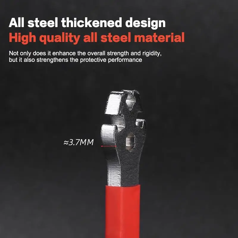

New Sale 1Pcs Wheels Tension Correction Repair Tools Bicycle Steel Spoke Wrench Rim Adjustment Tool Tensioner