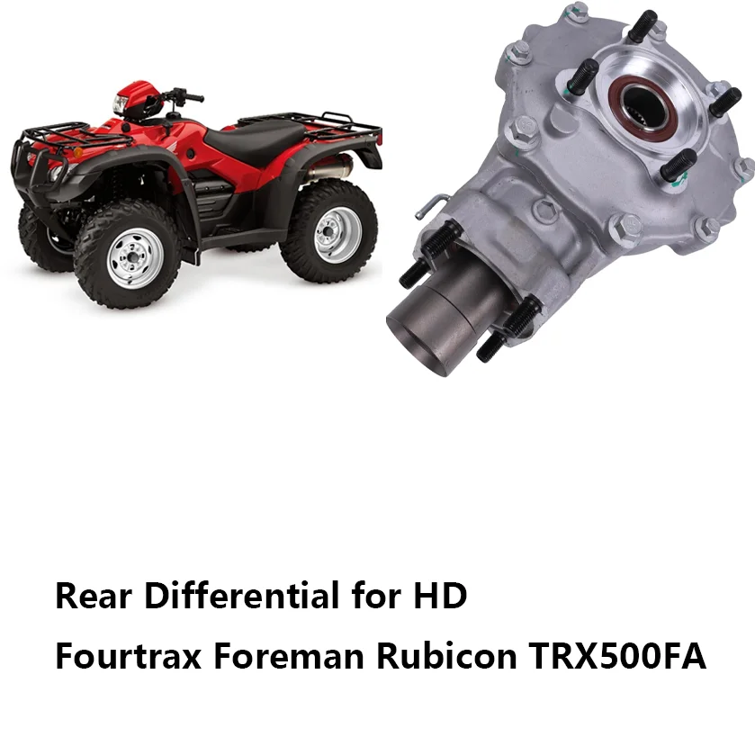 Complete Rear Differential For Honda Fourtrax Foreman Rubicon TRX500FA OEM 41300-HN2-000 41300-HP0-B80 41300-HP0-A00 ATV Parts