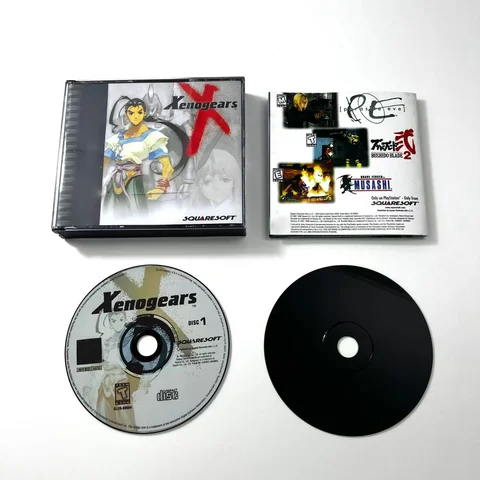 Xenogears NTSC U/C Supports English Version Copy Disc Retro Video Game Work For PS Modified Machine With Direct Reading Function