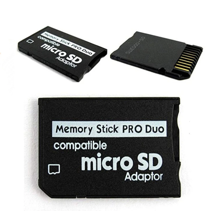 For Sony and PSP Series Micro SD SDHC TF to Memory Stick MS Pro Duo PSP Adapter